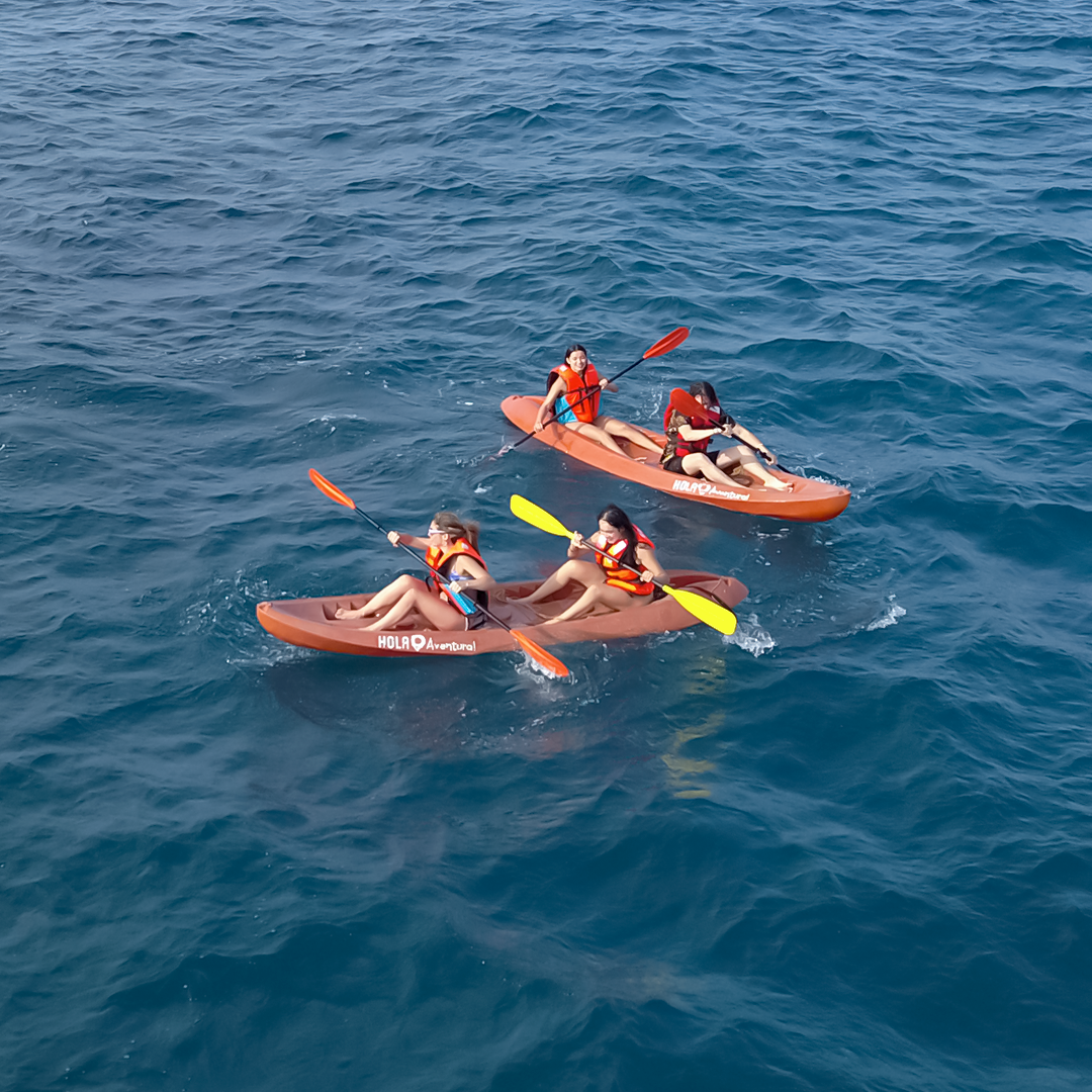 3-hour navigation tour with water games included.
